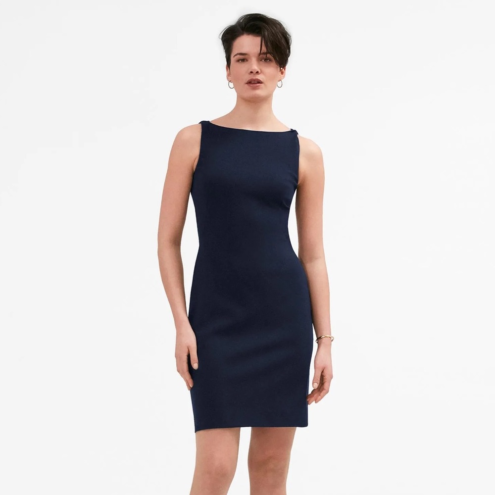 NWT MM Lafleur Lydia Sheath Dress Galaxy Blue